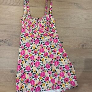 For love and lemons floral mini dress